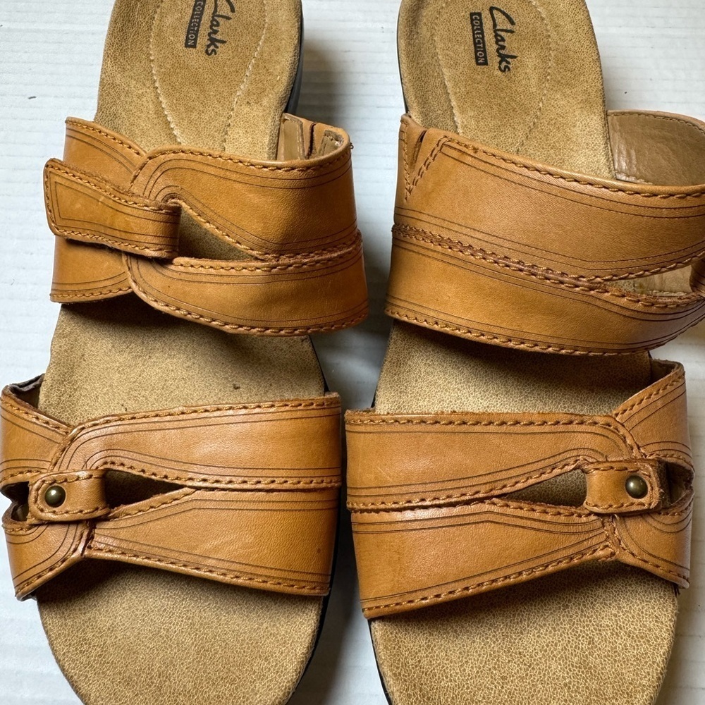 Clarks Hayla Canyon Slide Casual Sandals - Picture 13 of 13